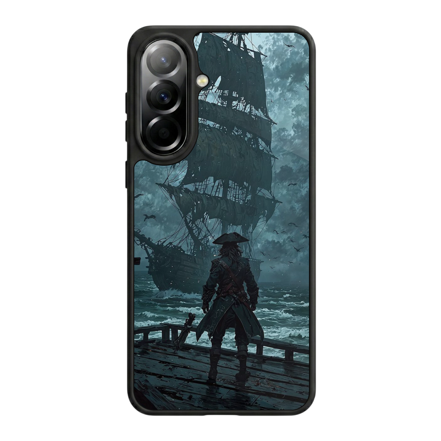 Samsung Galaxy A57 Uyumlu Korsan Tasarımlı Glossy Premium Kılıf