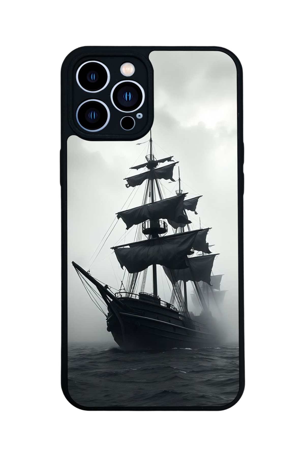 iPhone 12 Pro Max Uyumlu Korsan Tasarımlı Glossy Premium Kılıf