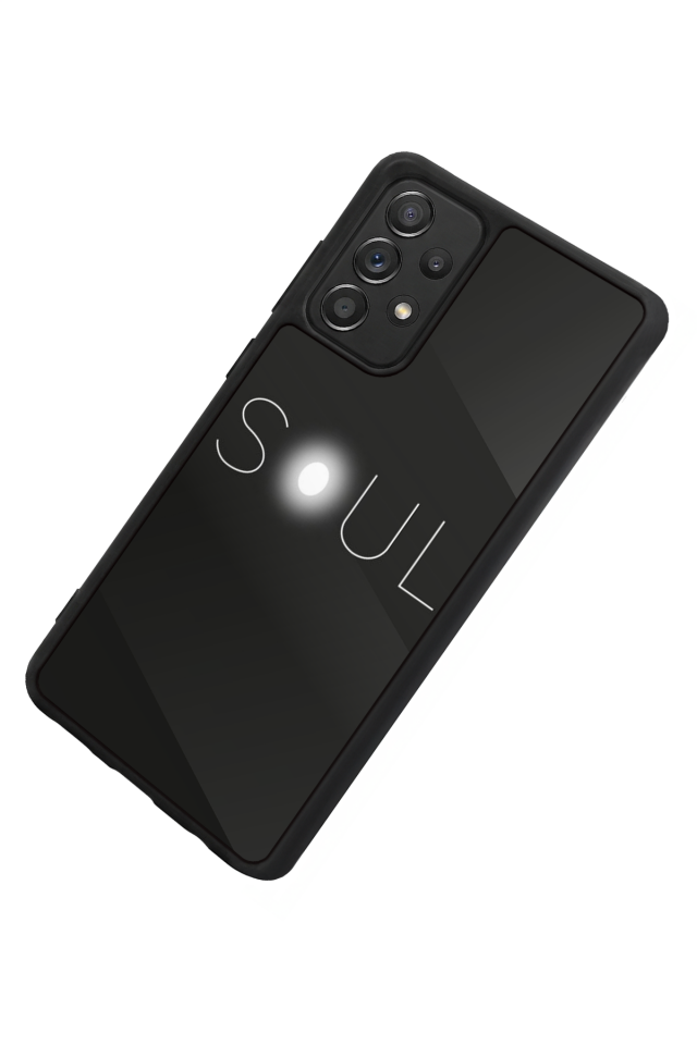 Samsung Galaxy A72 Uyumlu SOUL Tasarımlı Glossy Premium Kılıf