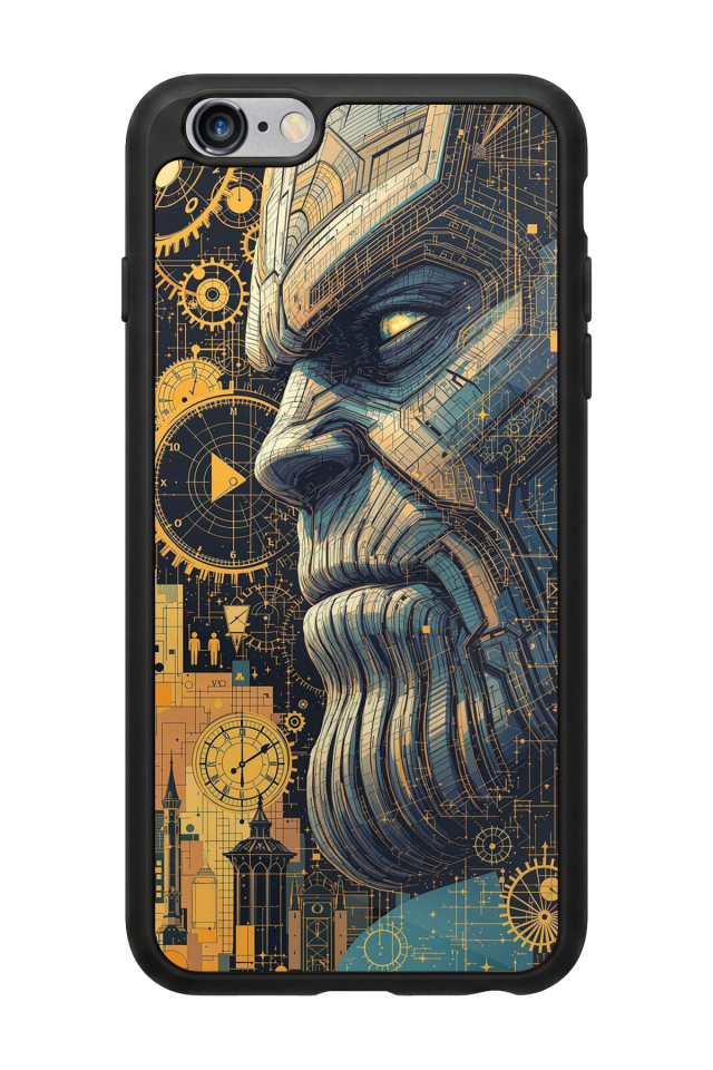 iPhone 6 Plus Uyumlu Thanos Tasarımlı Glossy Premium Kılıf
