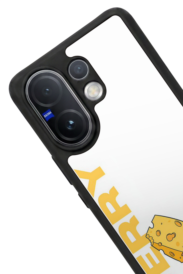 Vivo V60 Uyumlu Tom And Jerry Tasarımlı Glossy Premium Kılıf