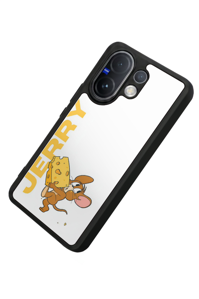 Vivo V60 Uyumlu Tom And Jerry Tasarımlı Glossy Premium Kılıf