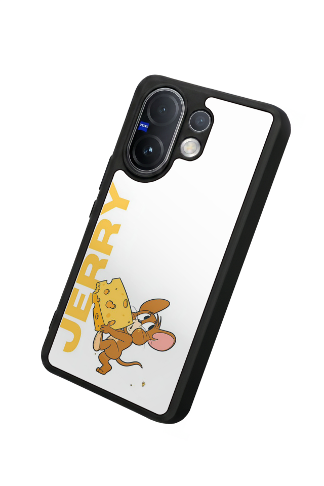 Vivo V60 Uyumlu Tom And Jerry Tasarımlı Glossy Premium Kılıf