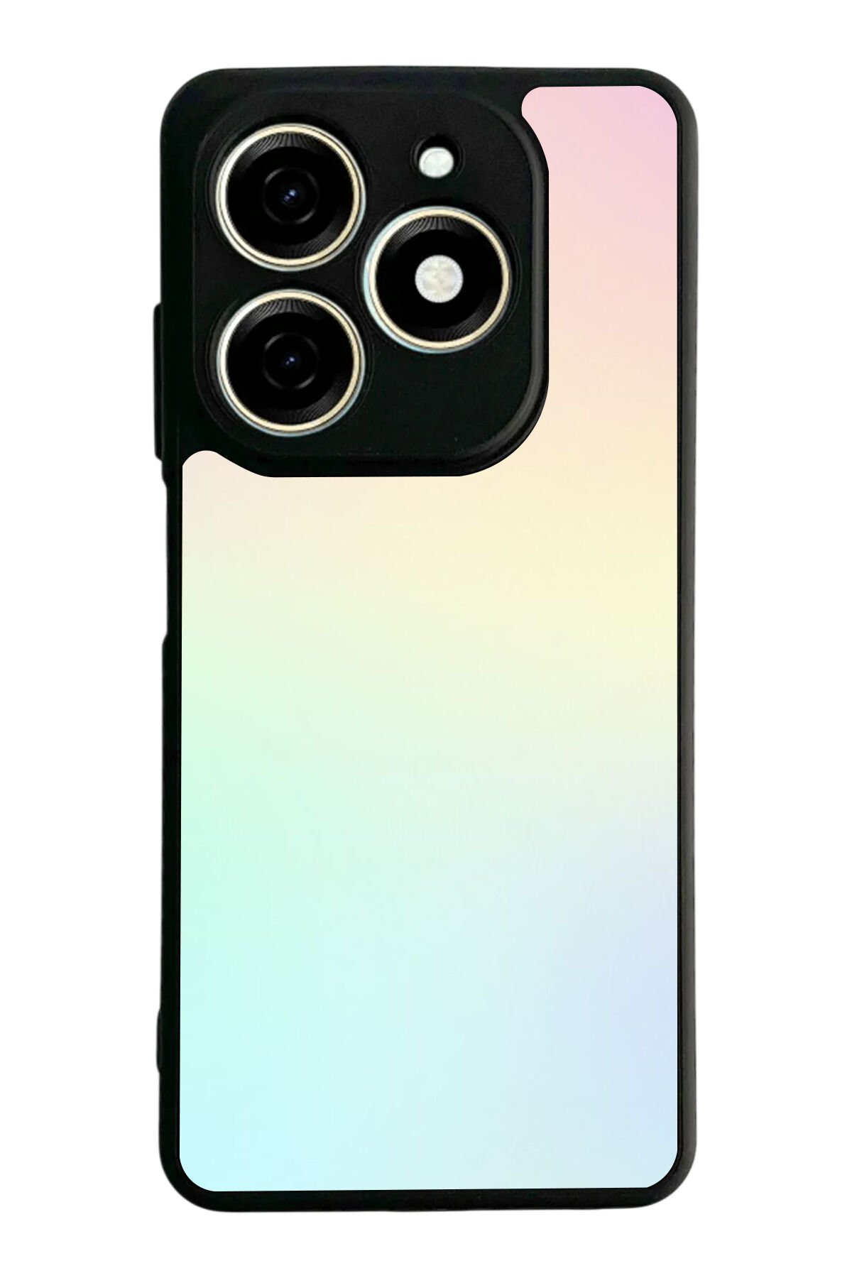 Tecno Spark 20/20C Uyumlu Soft Degrade Tasarımlı Glossy Premium Kılıf