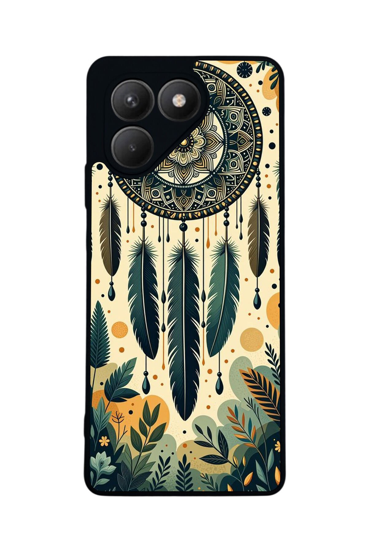 Tecno Pova 7 Mat Uyumlu Siyah Kılıf – Yumuşak Silikon, Koruyucu, Şok Emici Kapak