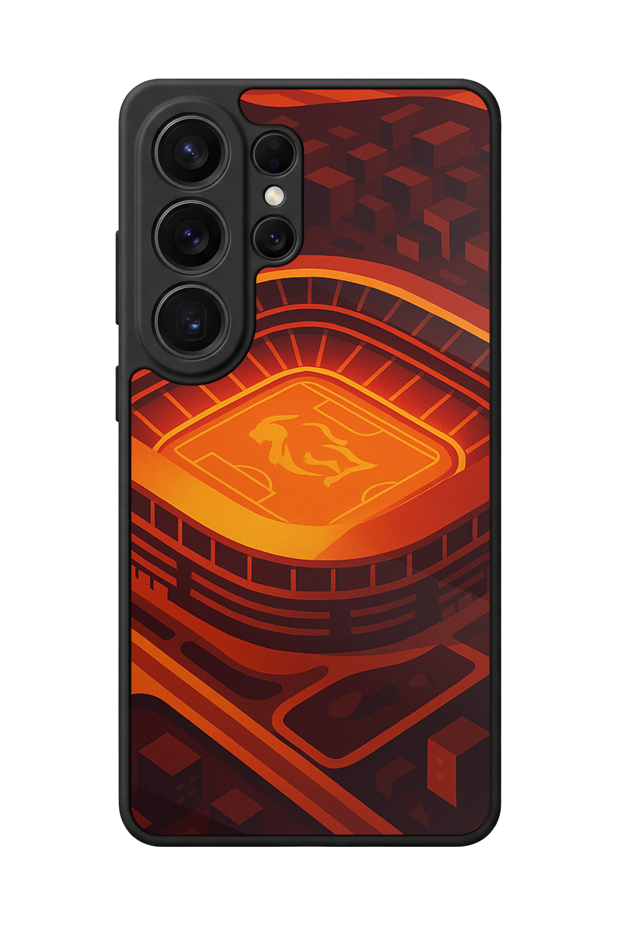 Samsung Galaxy S26 Ultra Uyumlu Aslan Tasarımlı Glossy Premium Kılıf