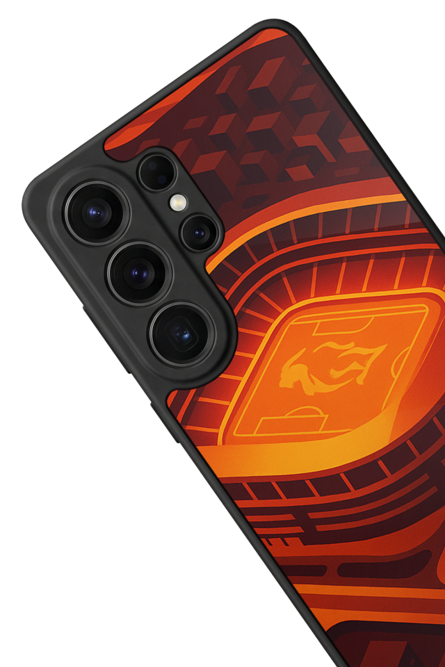 Samsung Galaxy S26 Ultra Uyumlu Aslan Tasarımlı Glossy Premium Kılıf