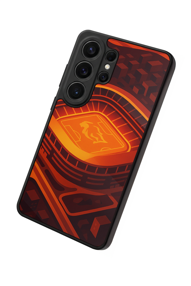 Samsung Galaxy S26 Ultra Uyumlu Aslan Tasarımlı Glossy Premium Kılıf