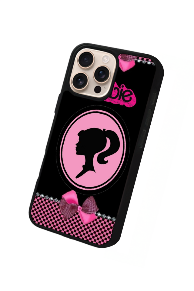 iPhone 15 Pro Max Uyumlu Barbie Tasarımlı Glossy Premium Kılıf