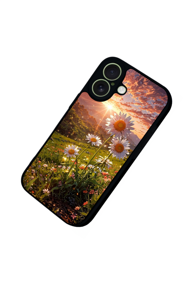 iPhone 17 Uyumlu Cicek Tasarımlı Glossy Premium Kılıf