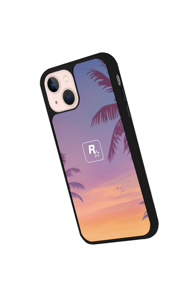 iPhone 13/14 Uyumlu GTA Tasarımlı Glossy Premium Kılıf