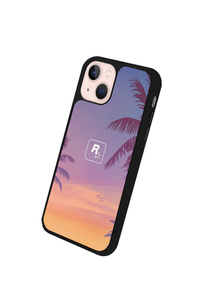 iPhone 13/14 Uyumlu GTA Tasarımlı Glossy Premium Kılıf