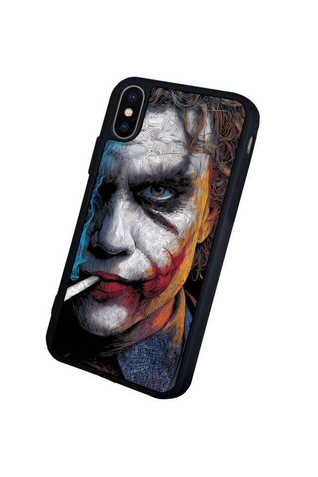 iPhone XS Max Uyumlu Joker Tasarımlı Glossy Premium Kılıf