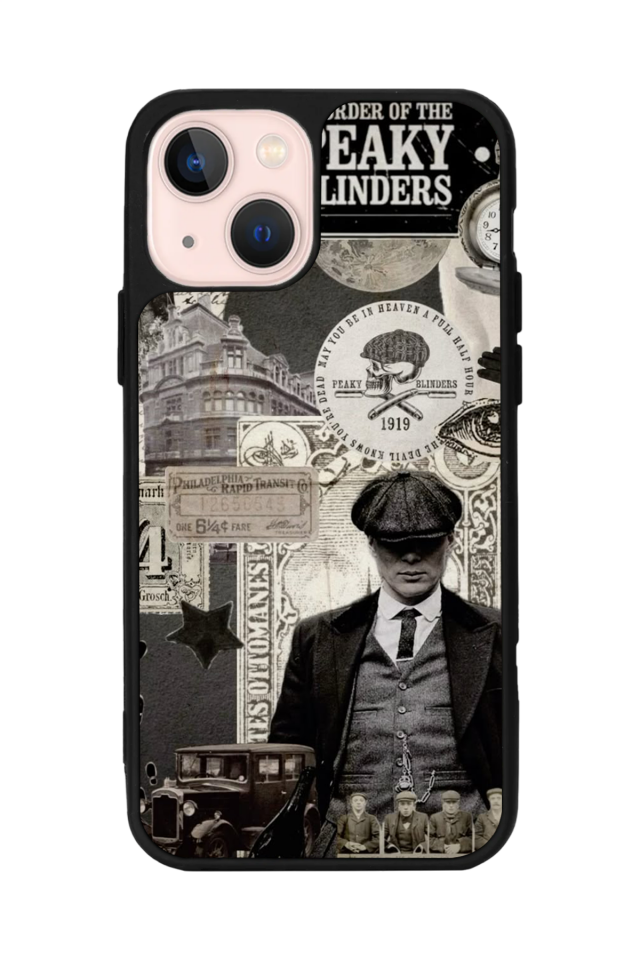 iPhone 15 Plus Uyumlu Peaky Blinders Tasarımlı Glossy Premium Kılıf
