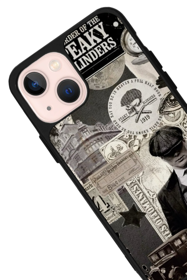 iPhone 15 Plus Uyumlu Peaky Blinders Tasarımlı Glossy Premium Kılıf