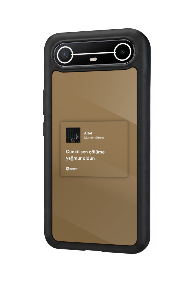 Tecno Spark Slim 5G Uyumlu Sarki Sozleri Tasarımlı Glossy Premium Kılıf
