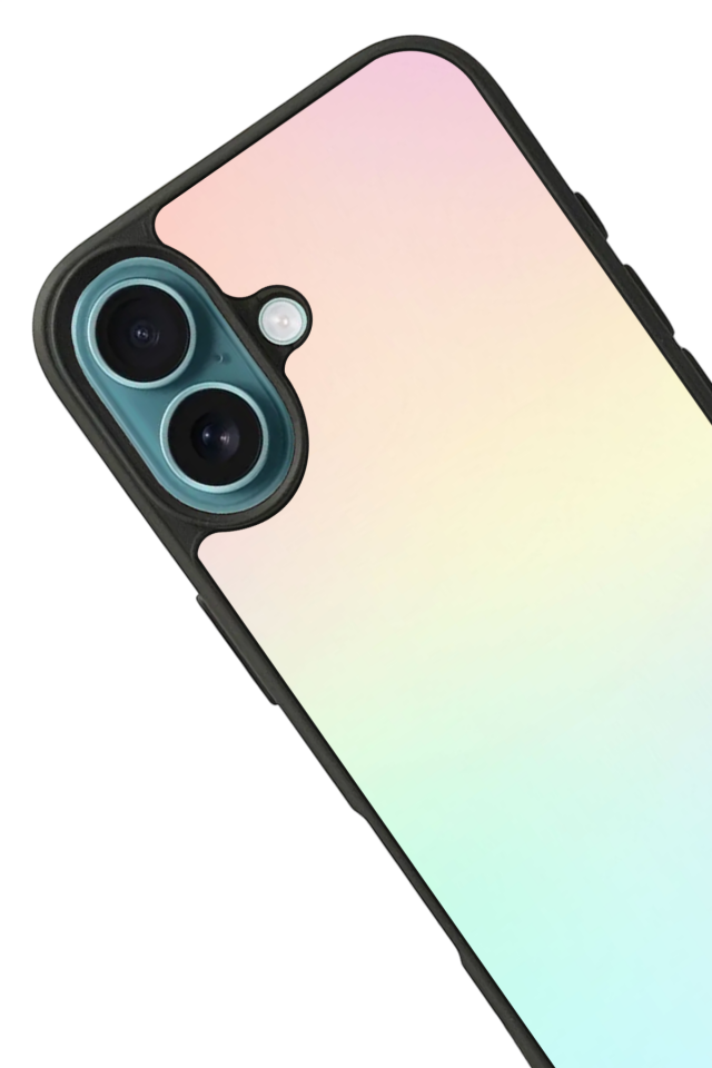 iPhone 16 Uyumlu Soft Degrade Tasarımlı Glossy Premium Kılıf