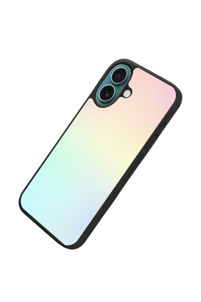 iPhone 16 Uyumlu Soft Degrade Tasarımlı Glossy Premium Kılıf