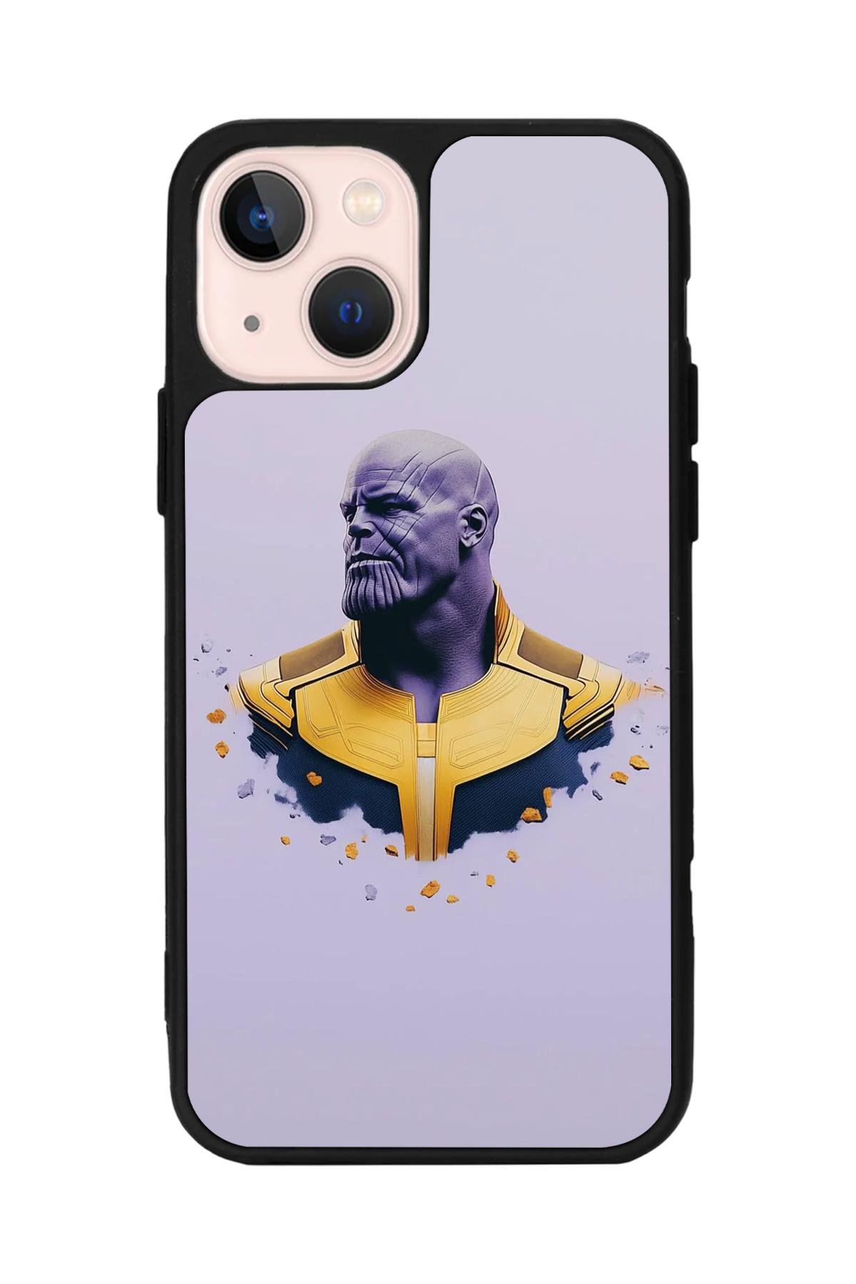 iPhone 13 Mini Uyumlu Thanos Tasarımlı Glossy Premium Kılıf