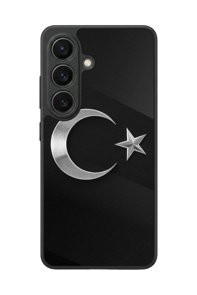 Samsung Galaxy S26 Uyumlu Türk Bayragi Tasarımlı Glossy Premium Kılıf