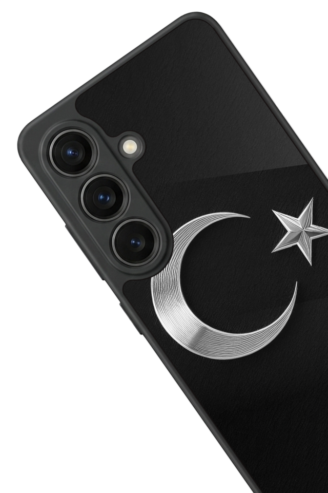 Samsung Galaxy S26 Uyumlu Türk Bayragi Tasarımlı Glossy Premium Kılıf