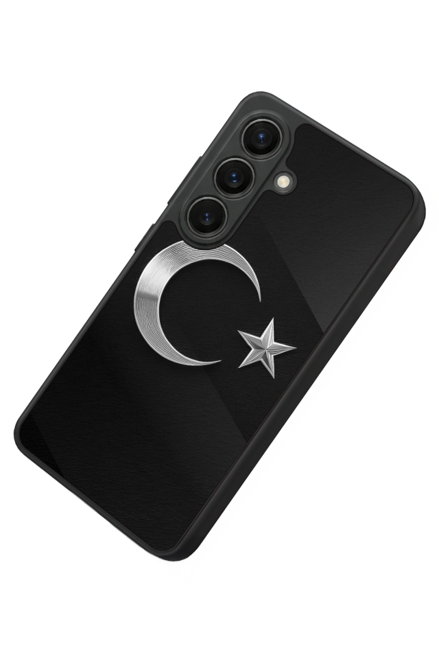 Samsung Galaxy S26 Uyumlu Türk Bayragi Tasarımlı Glossy Premium Kılıf