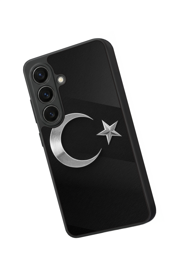 Samsung Galaxy S26 Uyumlu Türk Bayragi Tasarımlı Glossy Premium Kılıf