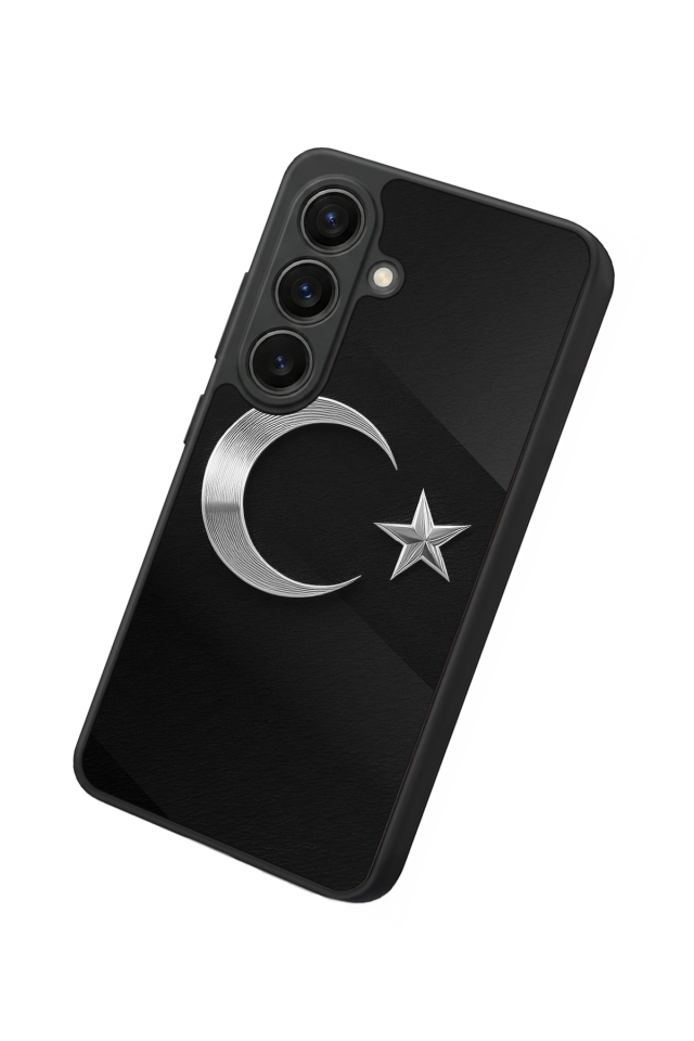 Samsung Galaxy S26 Uyumlu Türk Bayragi Tasarımlı Glossy Premium Kılıf