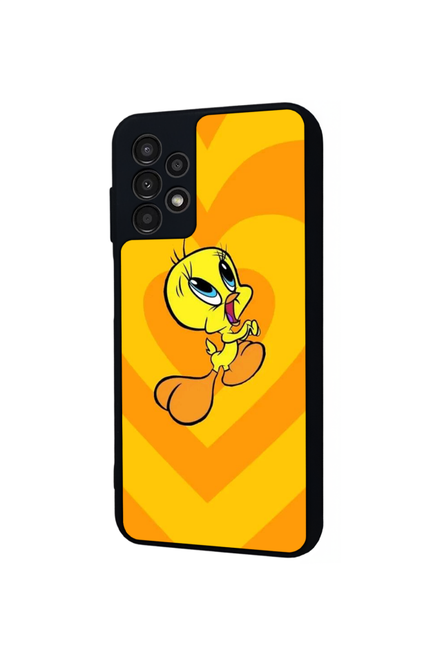 Samsung Galaxy A23 Uyumlu Tweety Tasarımlı Glossy Premium Kılıf