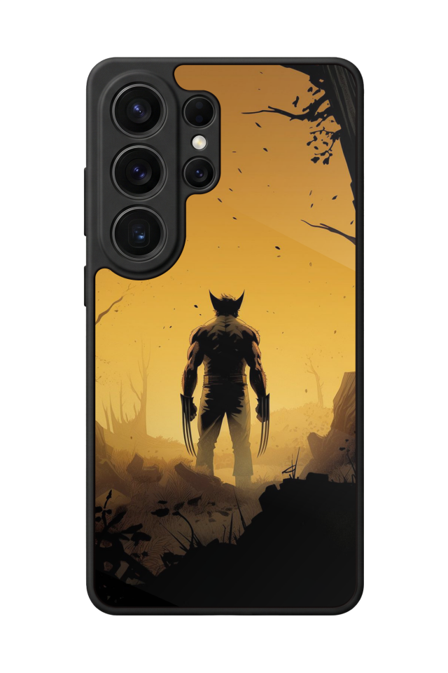 Samsung Galaxy S26 Ultra Uyumlu Wolverine Tasarımlı Glossy Premium Kılıf