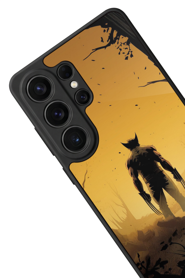 Samsung Galaxy S26 Ultra Uyumlu Wolverine Tasarımlı Glossy Premium Kılıf