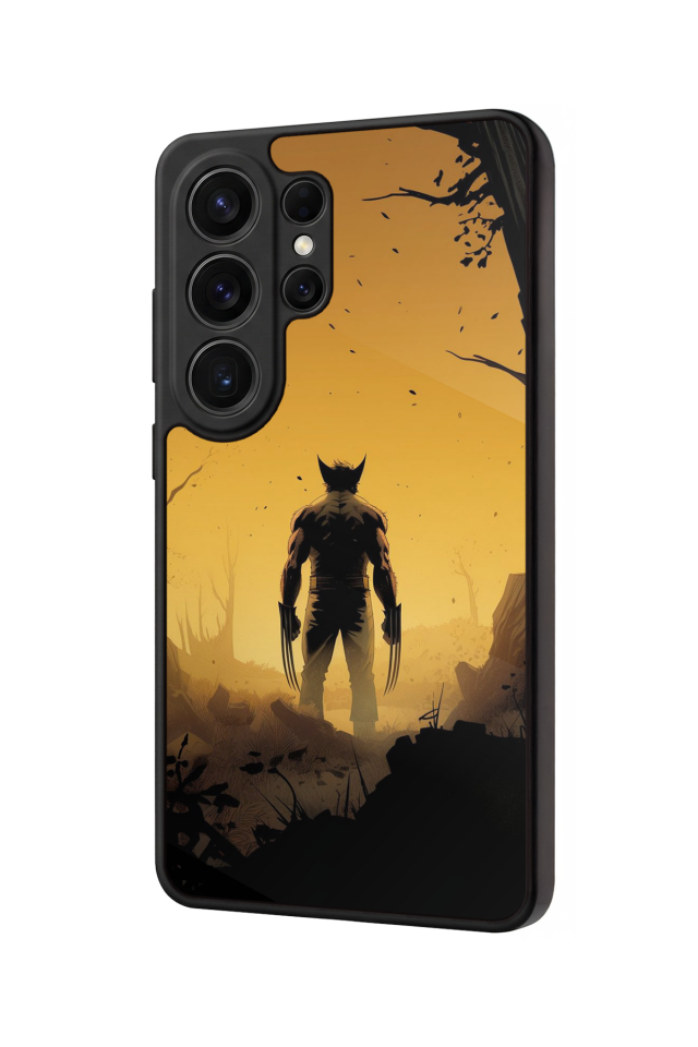 Samsung Galaxy S26 Ultra Uyumlu Wolverine Tasarımlı Glossy Premium Kılıf