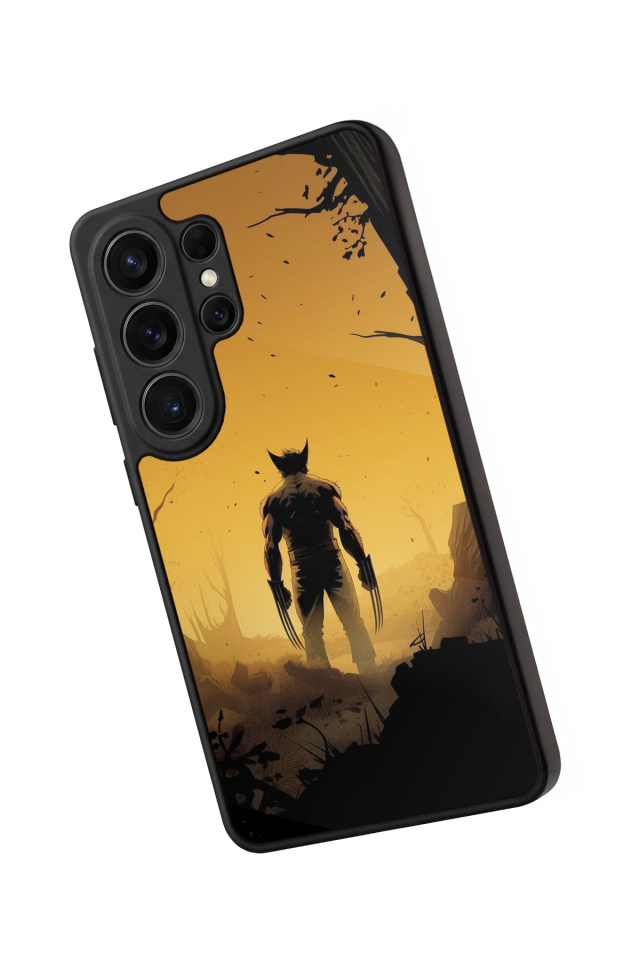 Samsung Galaxy S26 Ultra Uyumlu Wolverine Tasarımlı Glossy Premium Kılıf