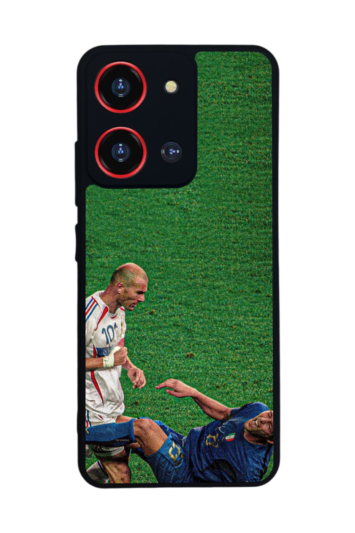 Reeder S19 Max Pro S 108MP Uyumlu Zidane Tasarımlı Glossy Premium Kılıf
