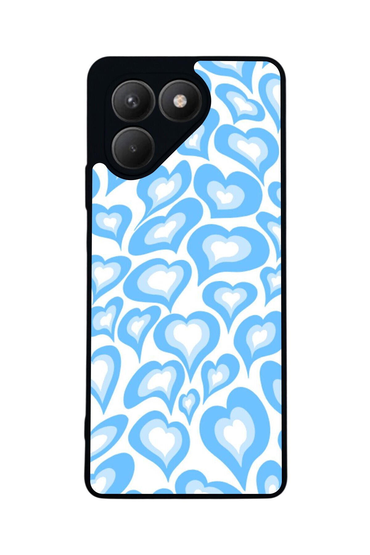 Tecno Pova 7 Mat Uyumlu Siyah Kılıf – Yumuşak Silikon, Koruyucu, Şok Emici Kapak