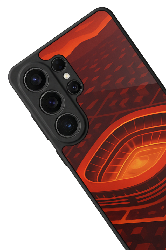 Samsung Galaxy S26 Ultra Uyumlu Aslan Tasarımlı Glossy Premium Kılıf