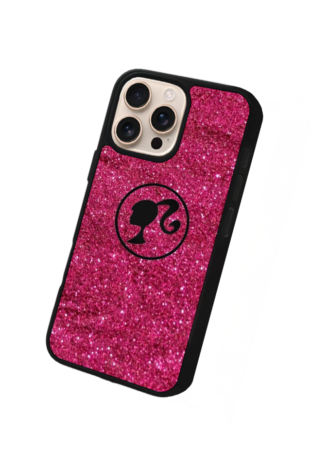 iPhone 15 Pro Max Uyumlu Barbie Tasarımlı Glossy Premium Kılıf