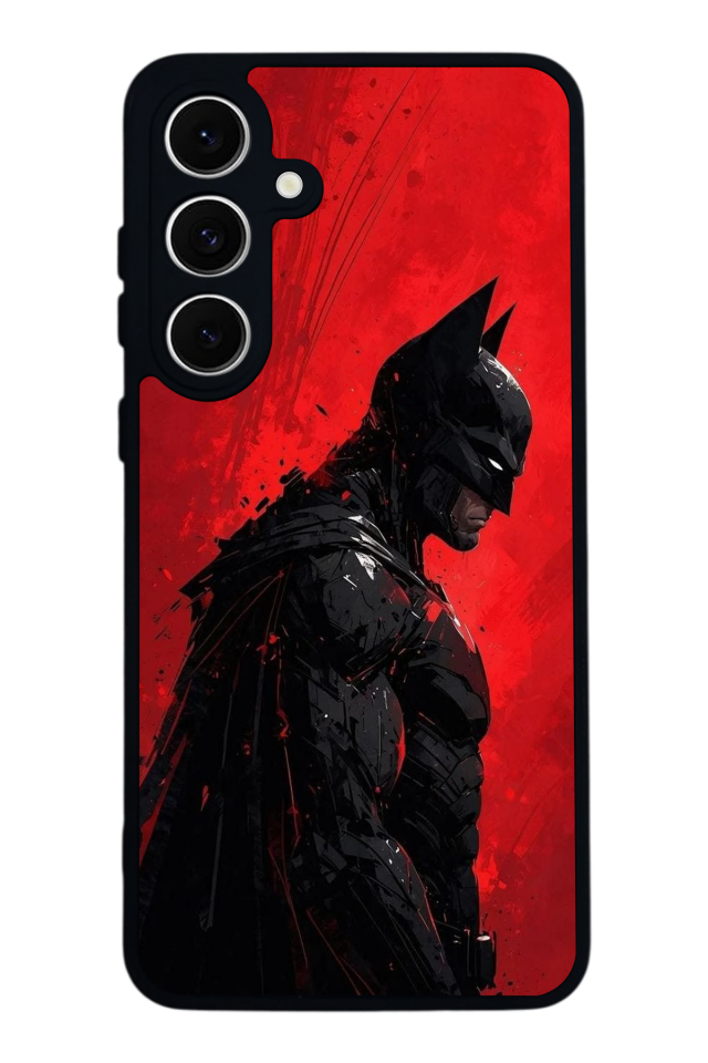 Samsung Galaxy S24 FE Uyumlu Batman Tasarımlı Glossy Premium Kılıf