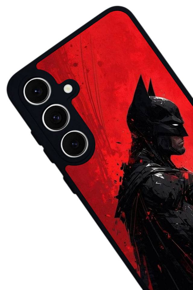 Samsung Galaxy S24 FE Uyumlu Batman Tasarımlı Glossy Premium Kılıf