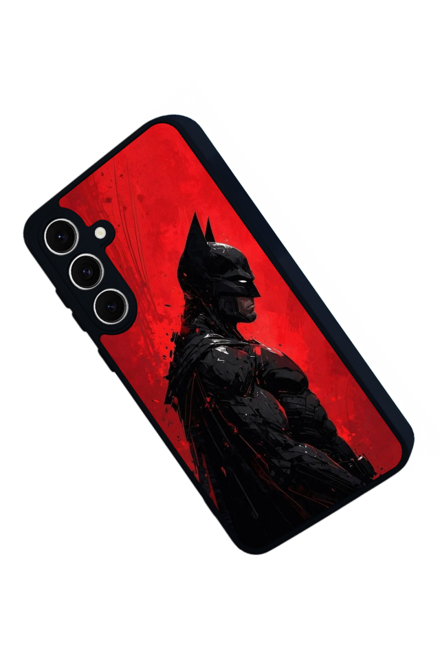 Samsung Galaxy S24 FE Uyumlu Batman Tasarımlı Glossy Premium Kılıf