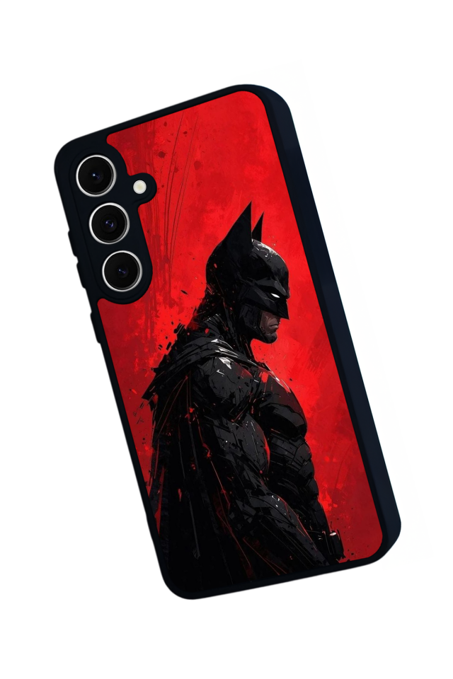 Samsung Galaxy S24 FE Uyumlu Batman Tasarımlı Glossy Premium Kılıf