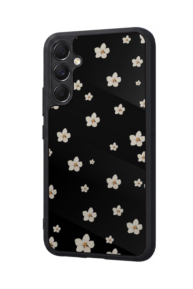 Samsung Galaxy A34 Uyumlu Cicek Tasarımlı Glossy Premium Kılıf