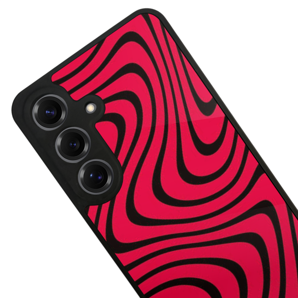 Samsung Galaxy S25 Uyumlu Çizgi Sanatı Tasarımlı Glossy Premium Kılıf