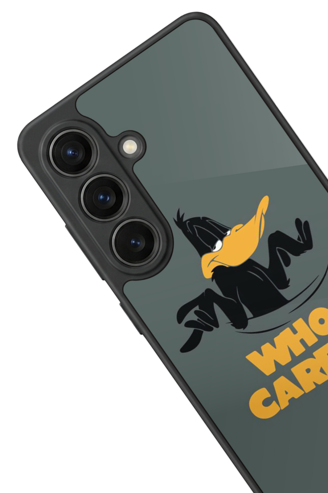 Samsung Galaxy S26 Uyumlu Daffy duck Tasarımlı Glossy Premium Kılıf