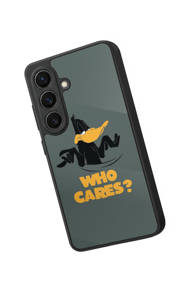 Samsung Galaxy S26 Uyumlu Daffy duck Tasarımlı Glossy Premium Kılıf