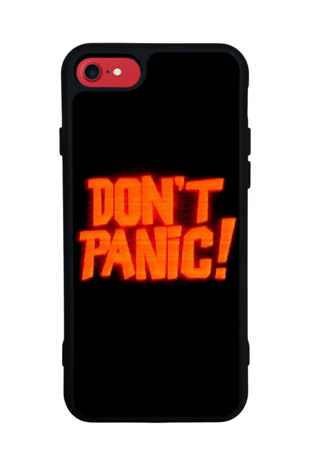 iPhone SE Uyumlu Dont Stop Tasarımlı Glossy Premium Kılıf