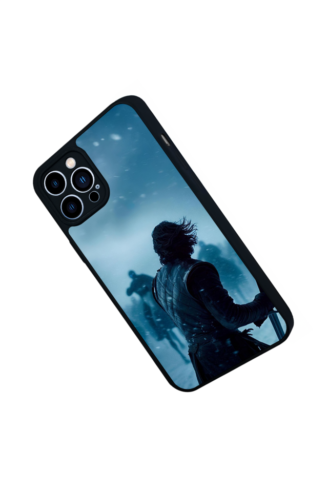 iPhone 12 Pro Max Uyumlu GameOfThrones Tasarımlı Glossy Premium Kılıf