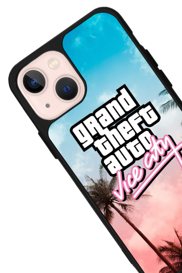 iPhone 13/14 Uyumlu GTA Tasarımlı Glossy Premium Kılıf