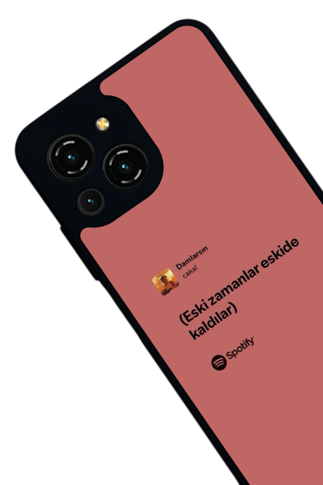 Reeder S23 Pro Max Uyumlu Sarki Sozleri Tasarımlı Glossy Premium Kılıf