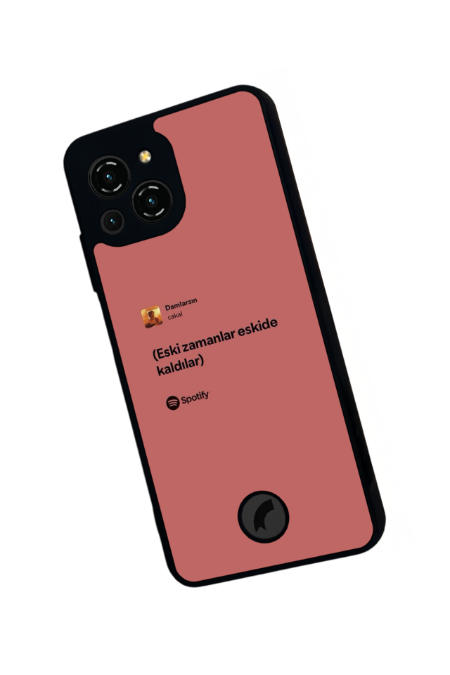 Reeder S23 Pro Max Uyumlu Sarki Sozleri Tasarımlı Glossy Premium Kılıf